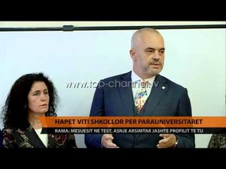 Hapet viti shkollor per parauniversitaret - Top Channel Albania - News - Lajme