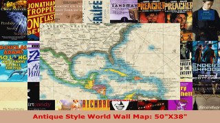 Read  Antique Style World Wall Map 50X38 Ebook Free