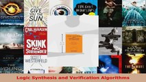 Read  Logic Synthesis and Verification Algorithms Ebook Free