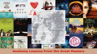 Read  Anatomy Lessons From the Great Masters Ebook Free