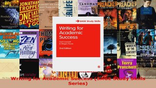 Read  Writing for Academic Success SAGE Study Skills Series Ebook Free