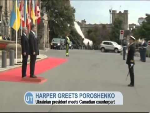 PRESIDENTI UKRAINAS POROSHENKO VIZITE NE SHBA KU DO KERKOJE MBESHTETJE NDAJ RUSISE LAJM