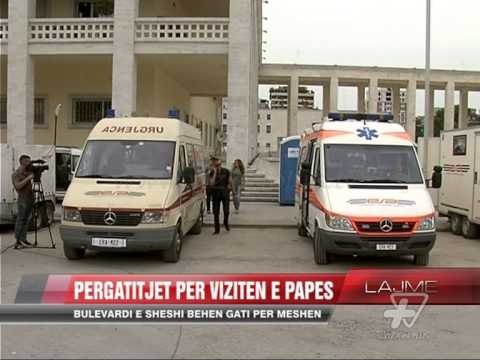 Përgatitjet për vizitën e papës - News, Lajme - Vizion Plus