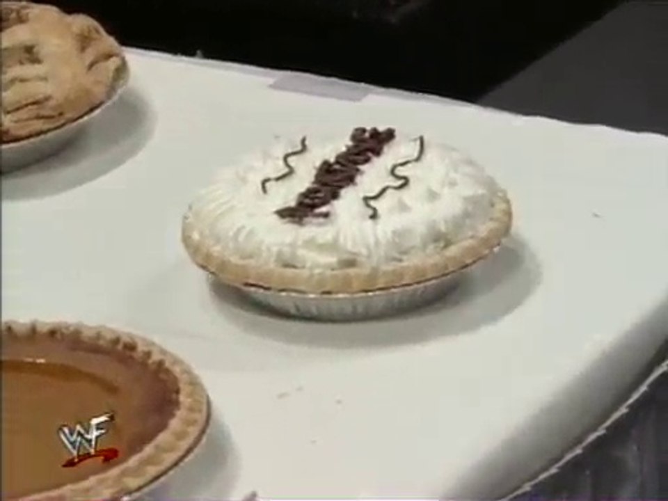 The rock likes pie