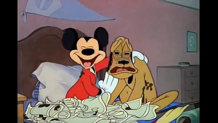 Disney Classic Cartoon - Mickey Mouse, Pluto, Donald Duck & Chip and Dale