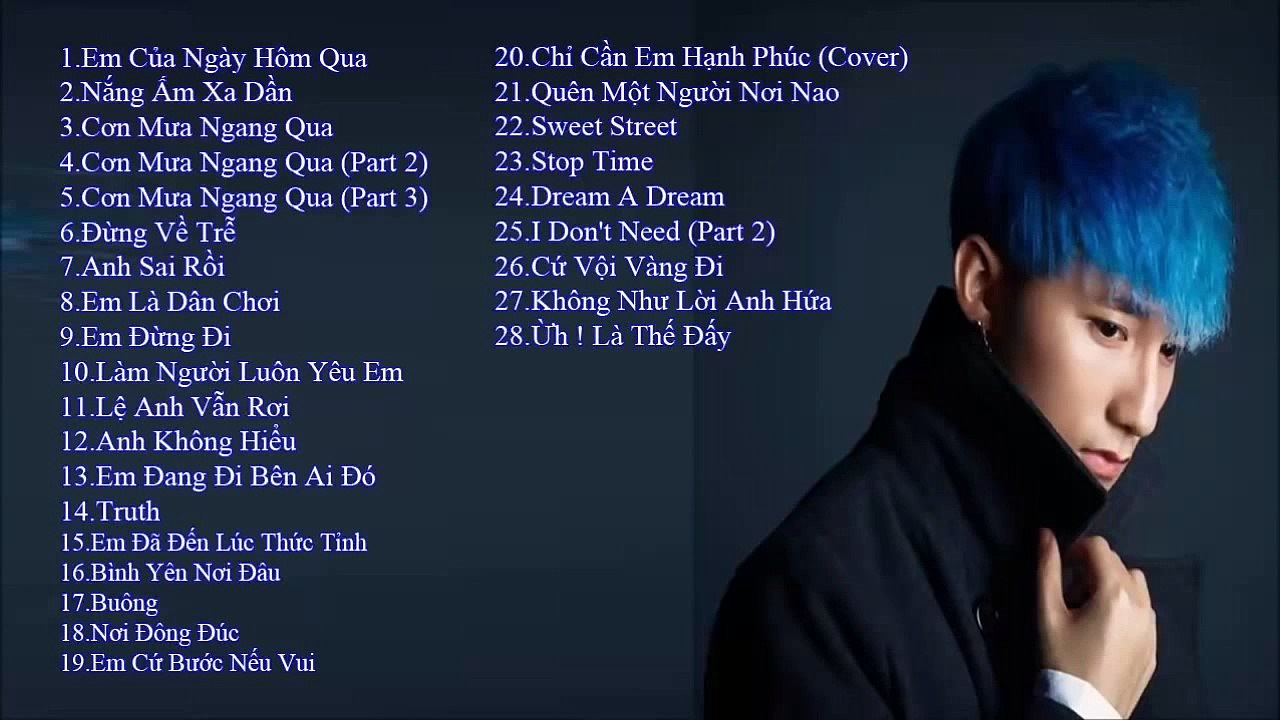 23 Ca Khúc Hay Nhất Của Sơn Tùng M-TP 2015 || Âm Thầm Bên Em