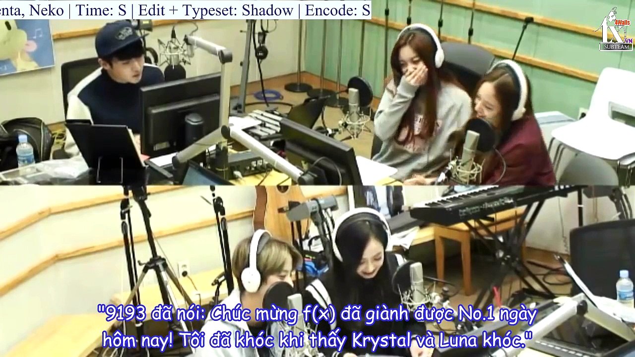 [Vietsub] 151105 f(x) - Kiss the radio {f(x) VN Subteam}