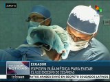 Ecuador: expiden guía médica para evitar uso excesivo de cesáreas