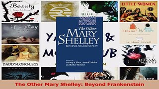 Read  The Other Mary Shelley Beyond Frankenstein Ebook Free