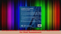 Read  Computational Toxicology Methods and Applications for Risk Assessment Ebook Free