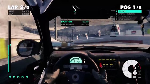 Dirt 3 Aspen Snowmass Sprint Buttermilk Ice Trophy Subaru WRX Xbox One Backwards Compatible