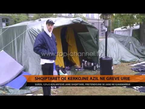 Shqiptarët që kërkojnë azil, në grevë urie - Top Channel Albania - News - Lajme