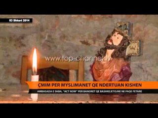 Çmim për myslimanët që ndërtuan kishën - Top Channel Albania - News - Lajme