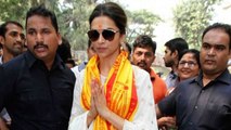 Deepika Padukone Visits Siddhivinayak Before TAMASHA Release