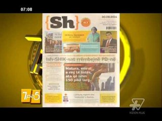 7pa5 - Pjesa e pare - 30 Shtator 2014 - Show - Vizion Plus