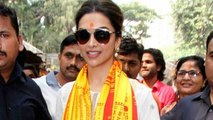 Deepika Padukone Visits Siddhivinayak To Pray For Tamasha Success