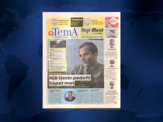 SHTYPI I DITES ME TITUJT KRYESORE TE FAQEVE TE PARA TE GAZETAVE SHQIPTARE E MERKURE 1 TETOR 2014