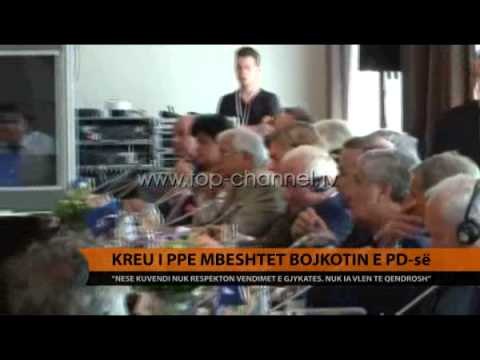 Kreu i PPE-së mbështet bojkoton e PD-së - Top Channel Albania - News - Lajme