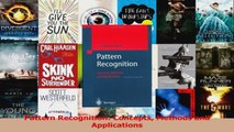 Read  Pattern Recognition Concepts Methods and Applications Ebook Free