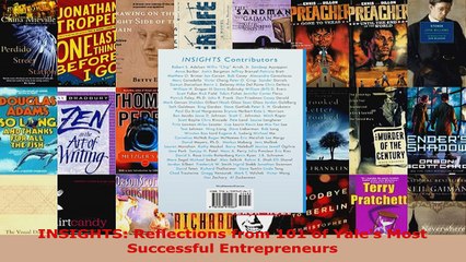 Download  INSIGHTS Reflections from 101 of Yales Most Successful Entrepreneurs PDF Online