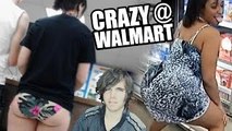 Crazy People of Walmart (  Hot Female Shoppers)