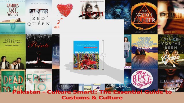 Pakistan Culture Smart The Essential Guide to Customs Culture PDF