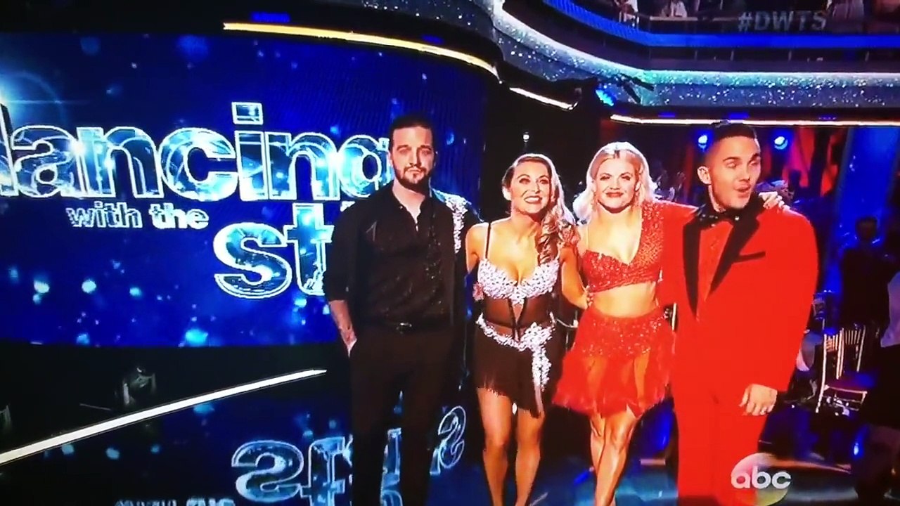 Carlos PenaVega/Witney Carson and Alexa PenaVega/Mark Ballas Jive Week 1
