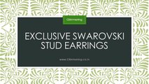 Swarovski Stud Earrings Online Shopping India
