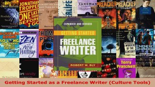 Download  Getting Started as a Freelance Writer Culture Tools PDF Free