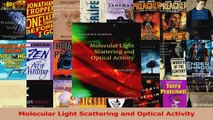 Read  Molecular Light Scattering and Optical Activity Ebook Free