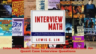 Read  Interview Math Over 50 Problems and Solutions  for Quant Case Interview Questions Ebook Free