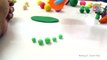 Clay Modeling of Green Peas _ Learn Vegetable Train - Vegetables Names- G fro Green Peas for Kids