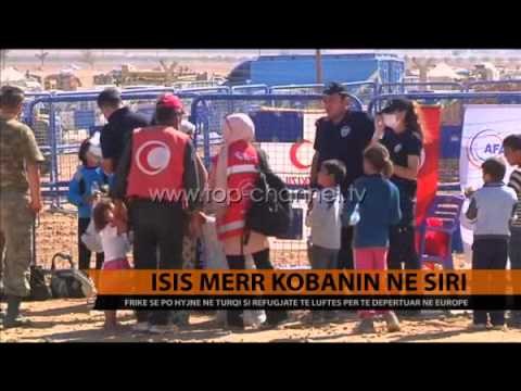 Kobani, shfaqet flamuri i ISIS - Top Channel Albania - News - Lajme