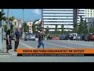 Descargar video: Kriza rikthen emigrantët në shtëpi - Top Channel Albania - News - Lajme