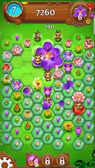 Blossom Blast Saga Level 124 No Booster 3 Stars