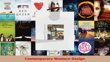 Read  Contemporary Western Design EBooks Online