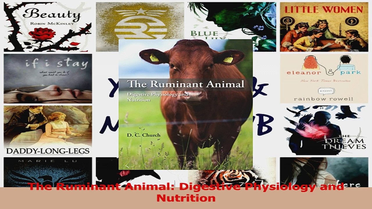 PDF Download  The Ruminant Animal Digestive Physiology and Nutrition Read Full Ebook