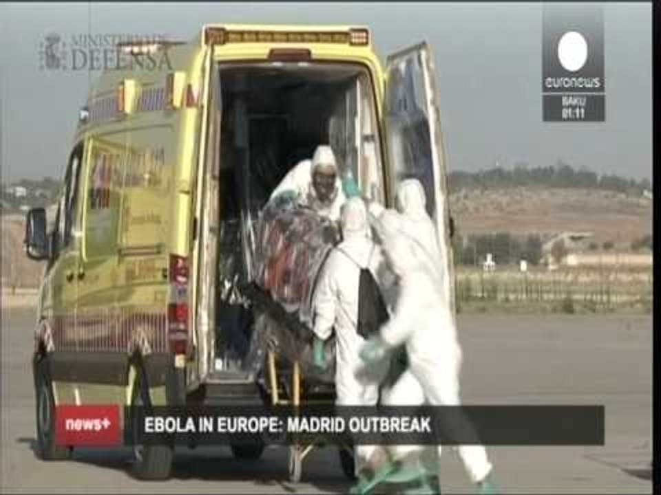 OBSH JEP ALARMIN PER MUNDESINE E PERHAPJES SE EBOLAS NE EUROPE PAS RASTEVE NE SPANJE LAJM