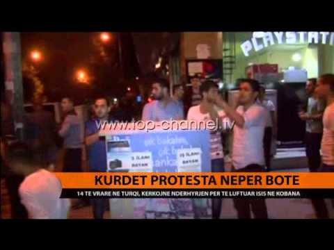 Kurdët protesta nëpër botë - Top Channel Albania - News - Lajme