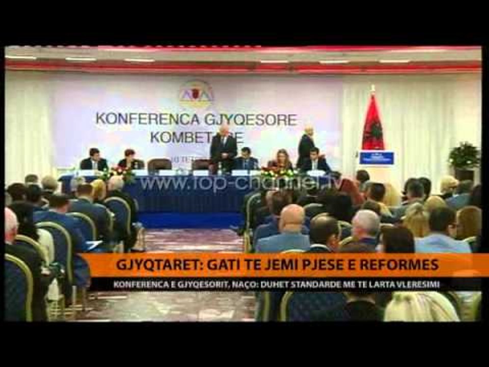Gjyqtarët: Gati të jemi pjesë e reformës - Top Channel Albania - News - Lajme