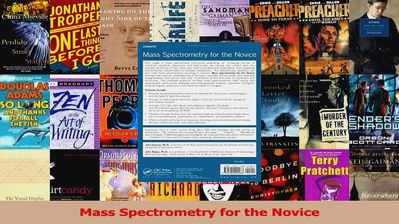 Read  Mass Spectrometry for the Novice Ebook Free