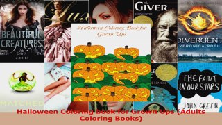 Read  Halloween Coloring book for Grown Ups Adults Coloring Books Ebook Free