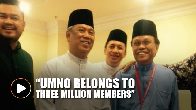 Shafie Apdal: Umno doesn't belong to a single person