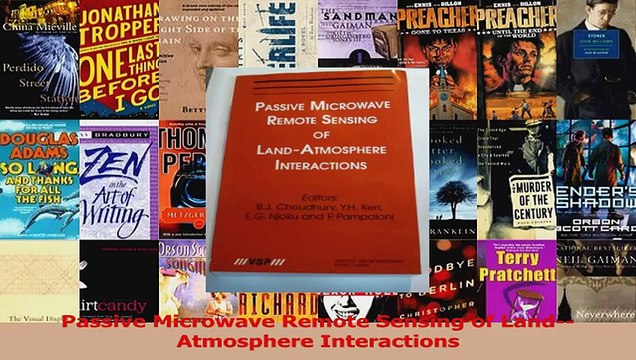 Read Passive Microwave Remote Sensing of LandAtmosphere Interactions Ebook Free