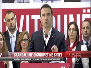 Skandali me sigurimet ne shtet - News, Lajme - Vizion Plus
