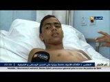 النهار تزور ياسر ضحية الشجار داخل متوسطة بمستشفى حجوط