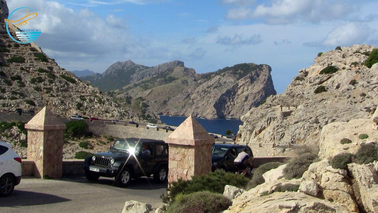Trip zum Cap Formentor mit Blick Menorca
