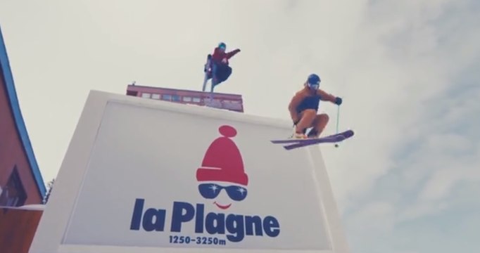 Une course-poursuite épique à skis à La Plagne