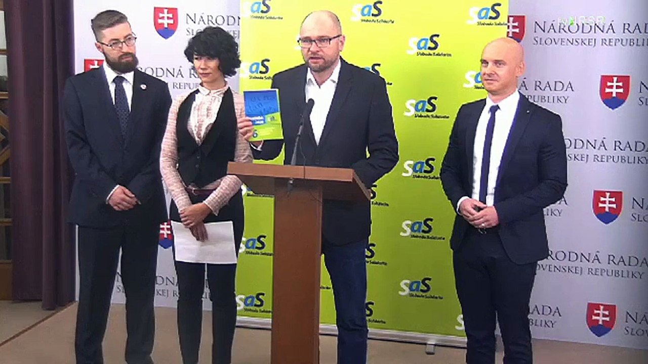 ZÁZNAM: Strana SaS o svojej novej posile