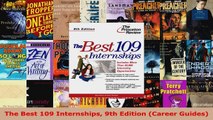 Read  The Best 109 Internships 9th Edition Career Guides Ebook Free
